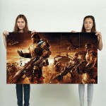 Gears of War Game Battle Wand-Kunstdruck Riesenposter 