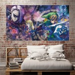 Zelda Link Fantasy Wand-Kunstdruck Riesenposter 