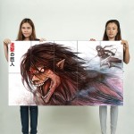 Attack on Titan Anime Shingeki no Kyojin Block Giant Wall Art Poster 