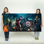 Captain America Civil War Characters Wand-Kunstdruck Riesenposter