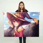 Megumin Konosuba Block Giant Wall Art Poster 