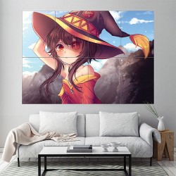 Megumin Konosuba Block Giant Wall Art Poster (P-1889)