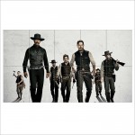 The Magnificent Seven (2016 film) Block Giant Wall Art Poster 