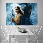 Beauty and the Beast Emma Watson  Wand-Kunstdruck Riesenposter 