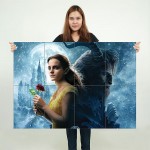 Beauty and the Beast Emma Watson  Wand-Kunstdruck Riesenposter 