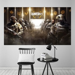 Tom Clancys Rainbow Six Pro League 2016 Block Giant Wall Art Poster (P-1909)