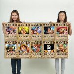 Straw Hat Pirates One Piece Wanted Block Giant Wall Art Poster 