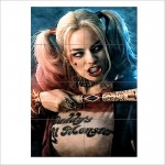 Harley Quinn Block Giant Wall Art Poster