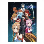 Sword Art Online Wand-Kunstdruck Riesenposter 