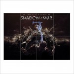 Middle Earth Shadow of War Wand-Kunstdruck Riesenposter