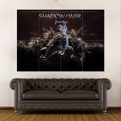 Middle Earth Shadow of War Wand-Kunstdruck Riesenposter (P-1937)