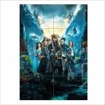 Pirates of the Caribbean Salazars Rache Wand-Kunstdruck Riesenposter