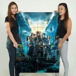 Pirates of the Caribbean Salazars Rache Wand-Kunstdruck Riesenposter