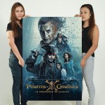 Pirates of the Caribbean Salazars Rache Wand-Kunstdruck Riesenposter