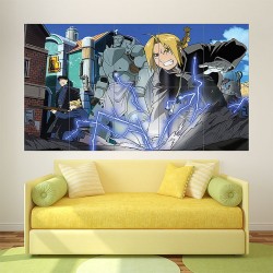 Fullmetal Alchemist Anime Block Giant Wall Art Poster (P-1944)