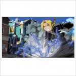 Fullmetal Alchemist Anime Block Giant Wall Art Poster