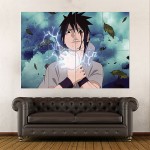 Sasuke Uchiha - Naruto Wand-Kunstdruck Riesenposter