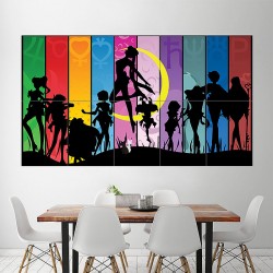 Sailor Moon Block Giant Wall Art Poster (P-1947)