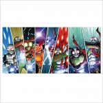 Kamen Rider Wand-Kunstdruck Riesenposter