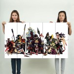 Gurren Lagann Block Giant Wall Art Poster 