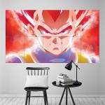 Vegeta Dragon Ball Super Wand-Kunstdruck Riesenposter 