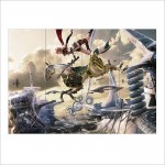 Final Fantasy XIII Wand-Kunstdruck Riesenposter