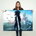 Crisis Core Final Fantasy VIIWand-Kunstdruck Riesenposter