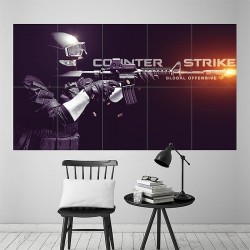 โปสเตอร์ ขนาดใหญ่ Counter Strike Global Offensive  (P-1966)