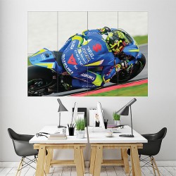 Andrea Iannone ITA Moto GP Block Giant Wall Art Poster (P-1978)