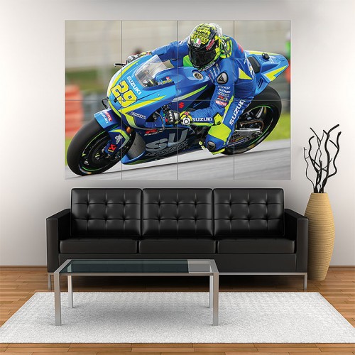 Andrea Iannone ITA Moto GP Block Giant Wall Art Poster