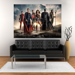  Justice League  Wand-Kunstdruck Riesenposter (P-1988)