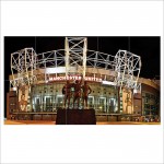 Manchester United Old Trafford Stadium Block Giant Wall Art Poster 