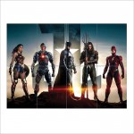 Justice League Wand-Kunstdruck Riesenposter 