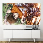 Attack on Titan Levi Ackerman  Wand-Kunstdruck Riesenposter 