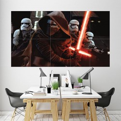 Star Wars Episode VII the Force Awakens  Wand-Kunstdruck Riesenposter (P-1992)