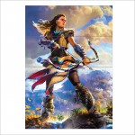 Horizon Zero Dawn Guerrilla Aloy  Wand-Kunstdruck Riesenposter 