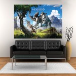 Horizon Zero Dawn Wide  Wand-Kunstdruck Riesenposter 