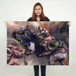 Horizon Zero Dawn Aloy Artwork  Wand-Kunstdruck Riesenposter 