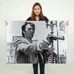 Clint Eastwood Dirty Harry Block Giant Wall Art Poster