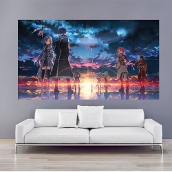 Sword Art Online Game Block Giant Wall Art Poster (P-2012)