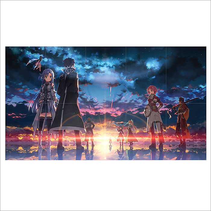 Sword Art Online Game Block Giant Wall Art Poster