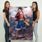 Luffy  One Piece Wand-Kunstdruck Riesenposter 