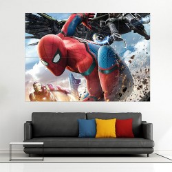 Spider Man Homecoming 2017 Block Giant Wall Art Poster (P-2022)