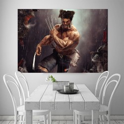 Wolverine Artwork Block Giant Wall Art Poster (P-2027)