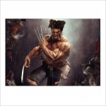 Wolverine Artwork  Wand-Kunstdruck Riesenposter