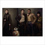 Star Wars the Last Jedi 2017  Wand-Kunstdruck Riesenposter