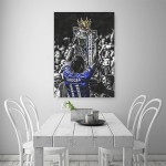 Didier Drogba Chelsea Football Club Block Giant Wall Art Poster