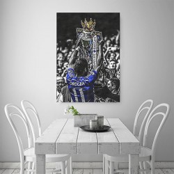 Didier Drogba Chelsea Football Club Block Giant Wall Art Poster (P-2032)