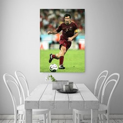 Luis Figo Real Madrid Block Giant Wall Art Poster (P-2033)