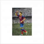 Neymar Barcelona Block Giant Wall Art Poster